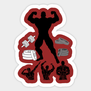 BODYBUILDING Sticker